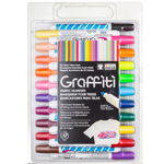 MARKER,FABRIC,GRAF,AST,30 PK