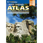 2022 NORTH AMERICA DELUX ROAD ATLAS