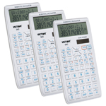 (3 EA) SCI CALCULATOR WIT H 2 LINE