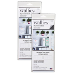 (2 PK) RECTANGLE LABELS W ALLIES DRY