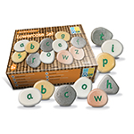 LOWERCASE ALPHABET PEBBLE S